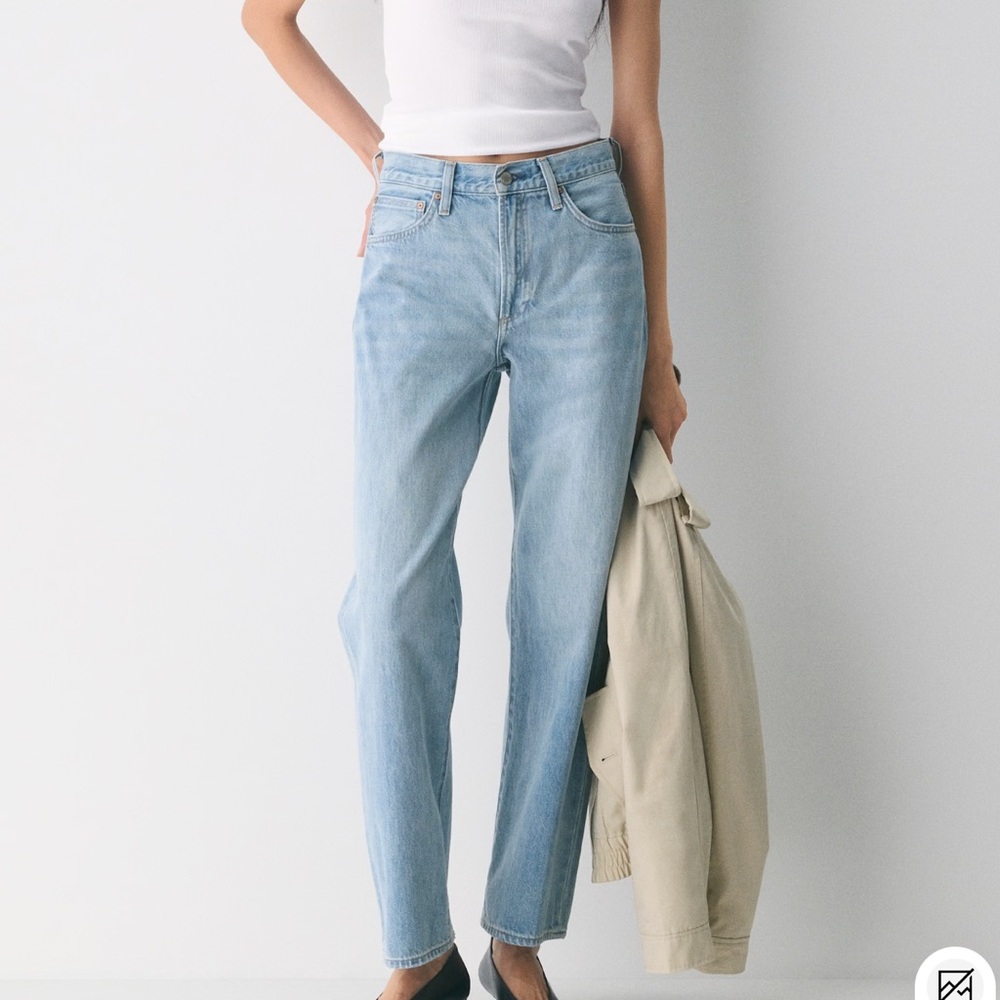 Denim Forum the 90’s Marlo Hi-rise baggy jeans